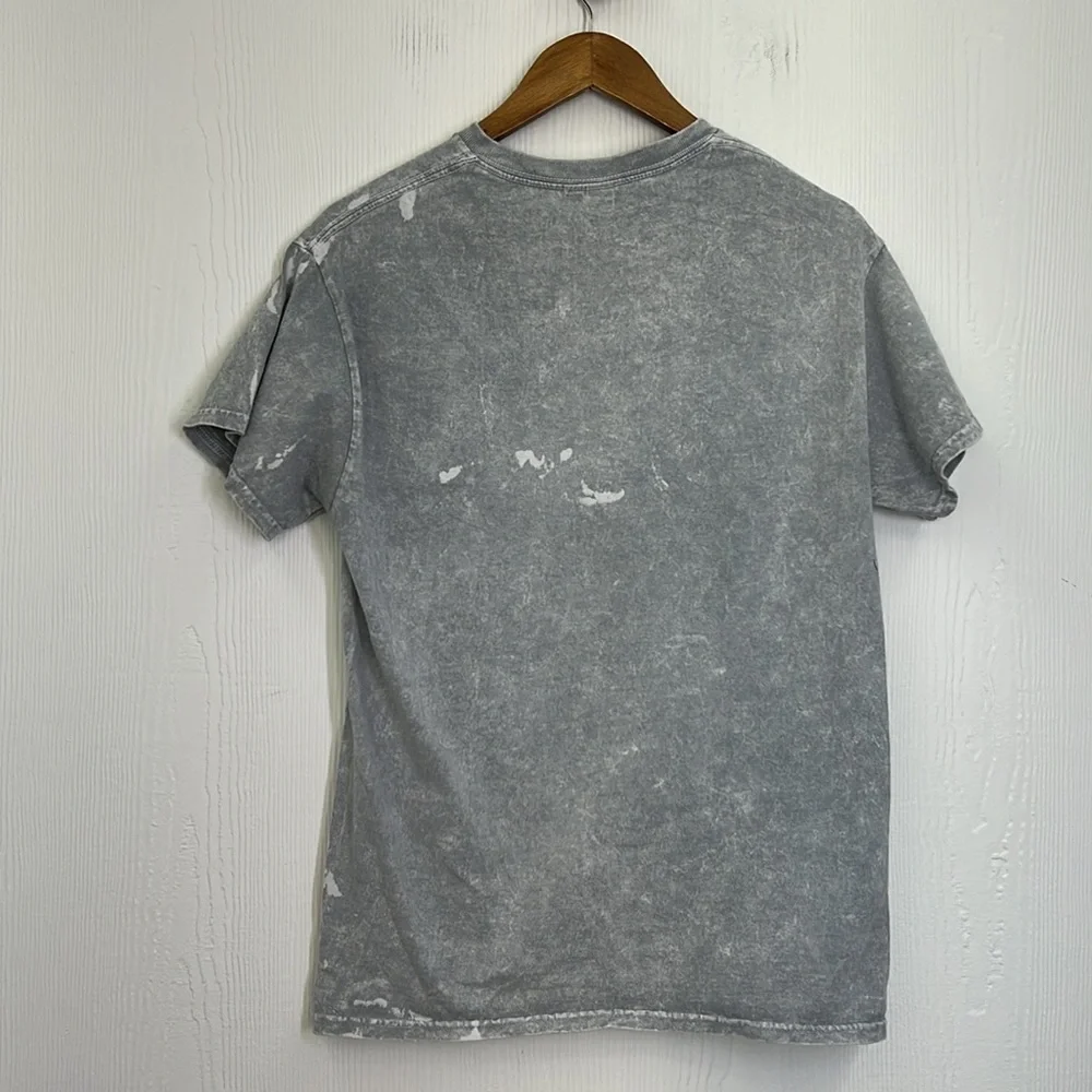 The Prince Estate - Prince Motorcycle Graphic Grey& White Tie Dye Shirt SZ M - Picture 8 of 8